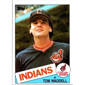 1985 Topps #453 Tom Waddell